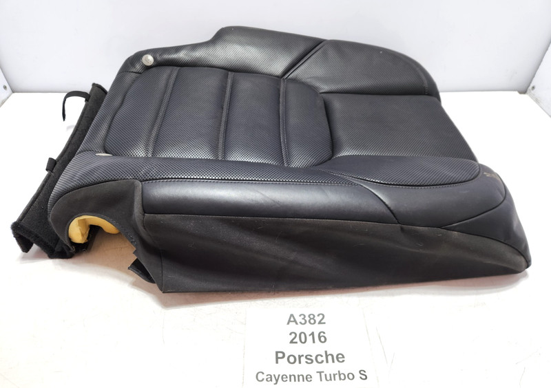 ✅ 11-18 OEM Porsche Cayenne Turbo S 958 Rear Right Seat Upper Cushion Leather*