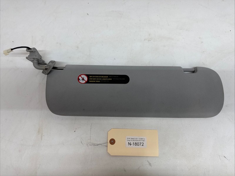 ⚡️Tesla Model 3 Right Passenger Sun Visor Sunvisor 1088740-01-H 18072 B21