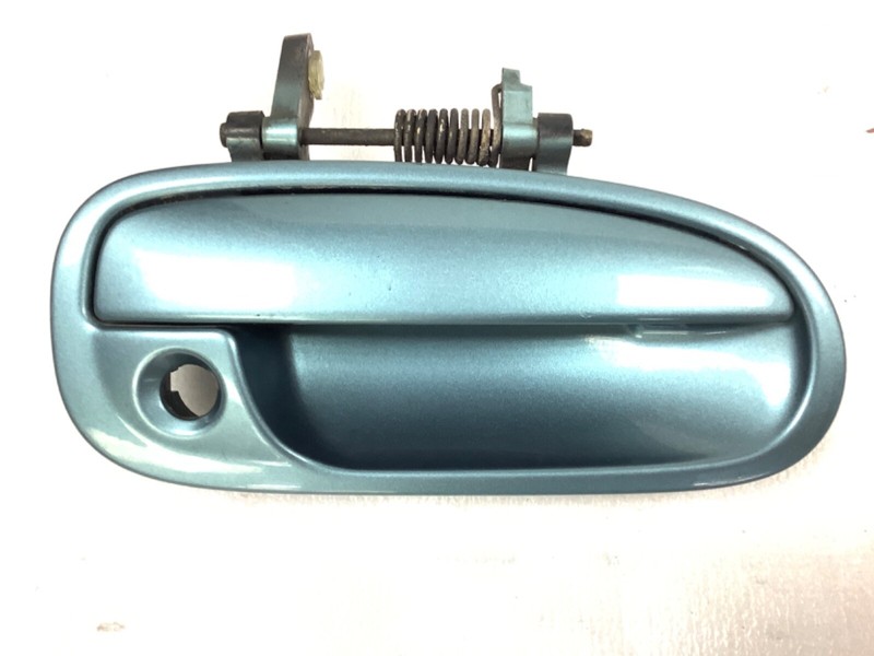 96-00 Civic Right Front Door Exterior Outside Pull Handle Light Green OEM