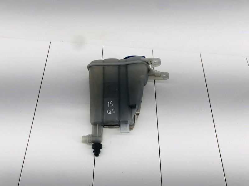 09-17 AUDI Q5 ENGINE COOLING COOLANT EXPANSION TANK RESERVOIR OEM