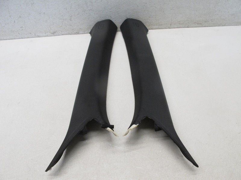13-15 AUDI 4G S7 A7 RS7 A-PILLAR TRIM FINISHER PANEL FRONT LEFT RIGHT SET OEM 12