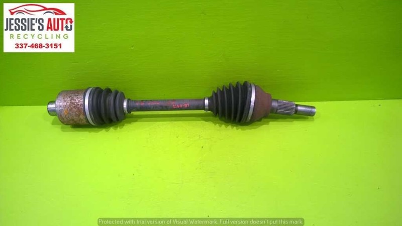 08 09 10 SATURN VUE XE 2.4L AT LEFT FRONT AXLE SHAFT OEM 2160-87