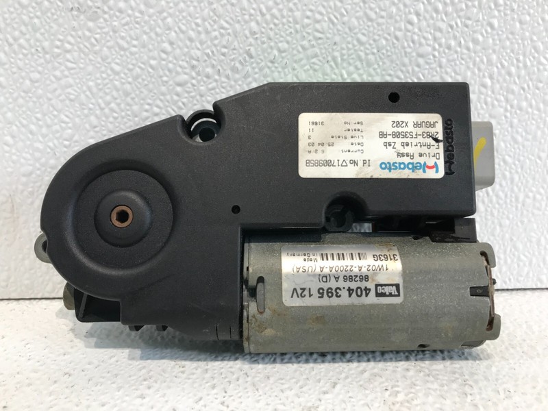 03-06 Jaguar S-Type X204 XJ8 XJR Vanden Plas X350 Sunroof Motor OEM