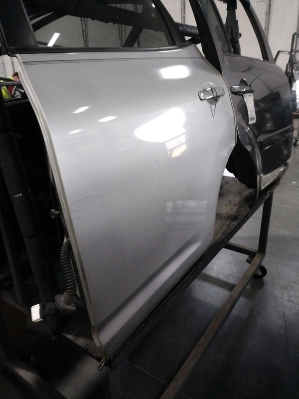 2010 Nissan Rogue Left Rear Door Silver Good Condition 443992 115K Miles