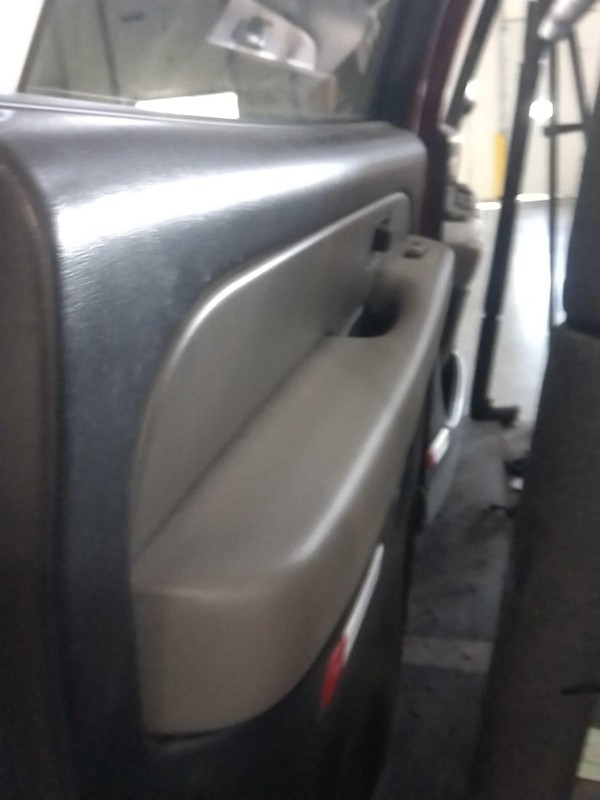 2002 Chevrolet Tahoe Left Rear Door Red 72U Dents 506836 257K Miles