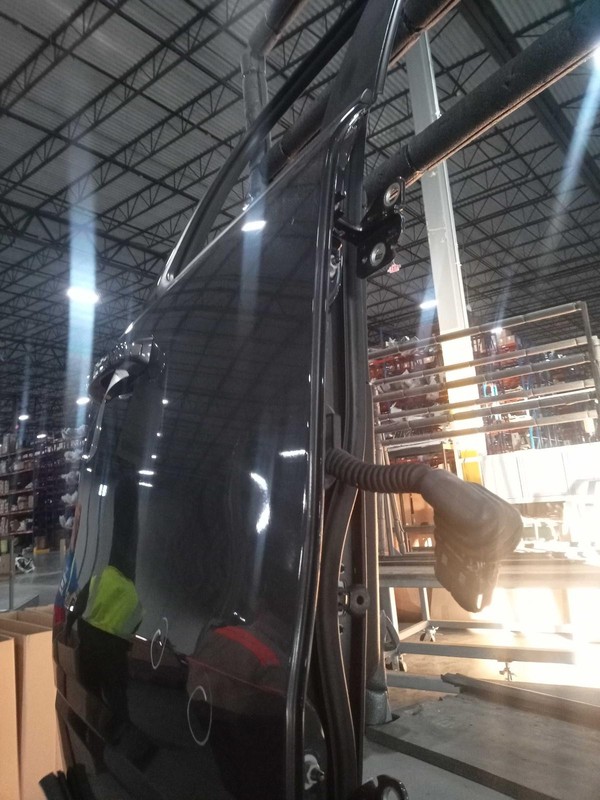2019 RAM 1500 Pickup Grey Right Rear Door Used 2 Dings OEM Part #697256
