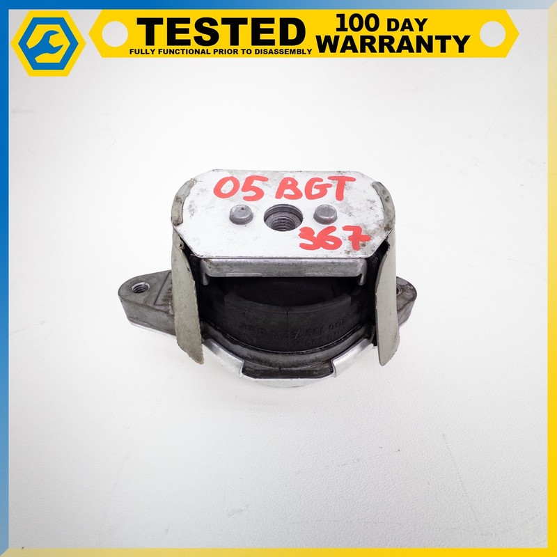 03-13 BENTLEY CONTINENTAL GT FLYING SPUR LEFT OR RIGHT ENGINE MOUNT BONDED OEM