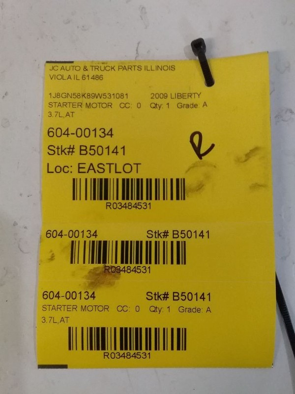 Starter Motor Fits 07-09 NITRO 3484531