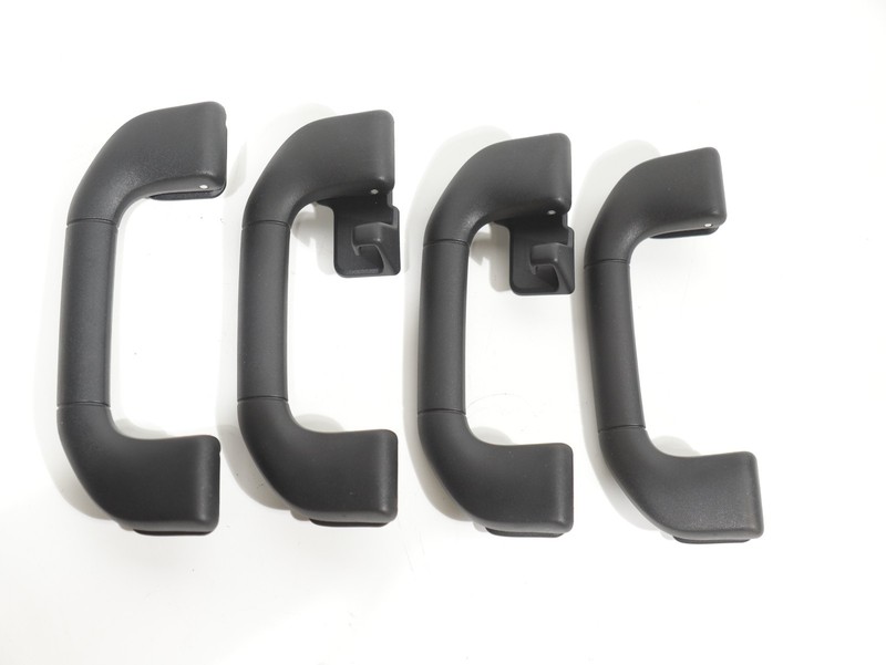 2008-2014 Mercedes W204 C250 C300 Interior Roof Grab Handle Black 040 Set 4 OEM
