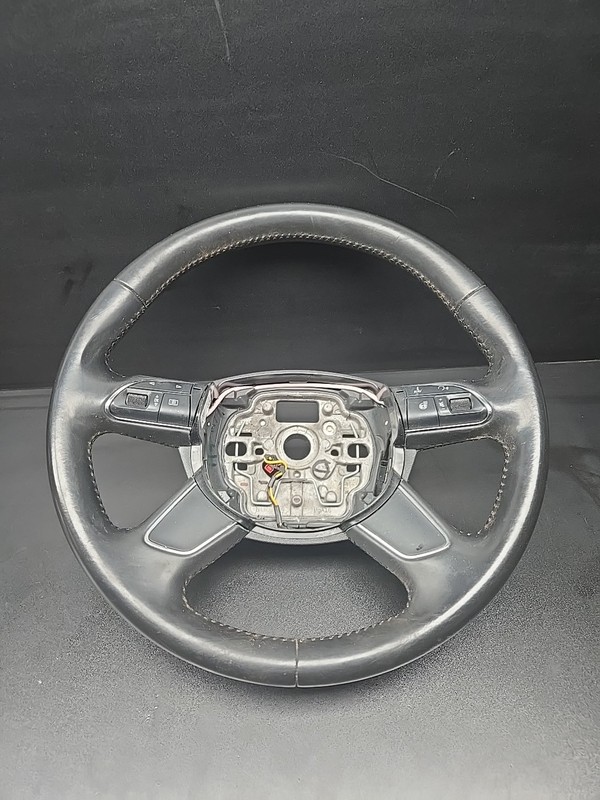 🌌2012-2015 AUDI A6 A7 - 4 SPOKE HEATED STEERING WHEEL BLACK OEM🌌