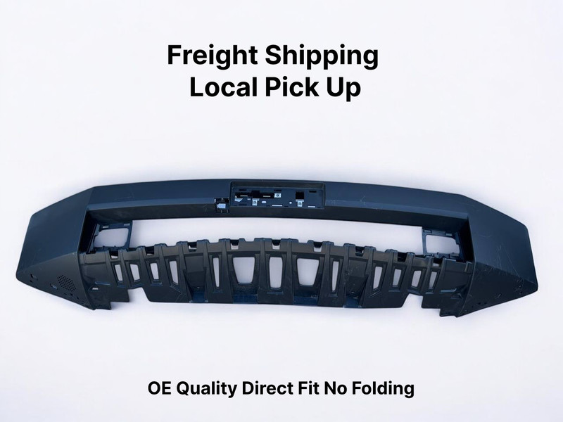 ✅ 2024-2026 Tesla Cybertruck Front Bumper Cover 1896370-00-B OEM w/scratch