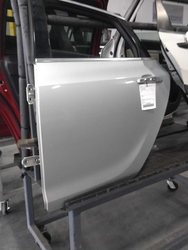 2014 Buick Verano Left Rear Door Silver 4DR SED 143K Miles OEM Used Part