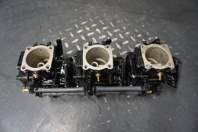 1997-1999 Yamaha OEM Carburetor Ass'y Triple Carb Rack Freshwater WaveRunner XL