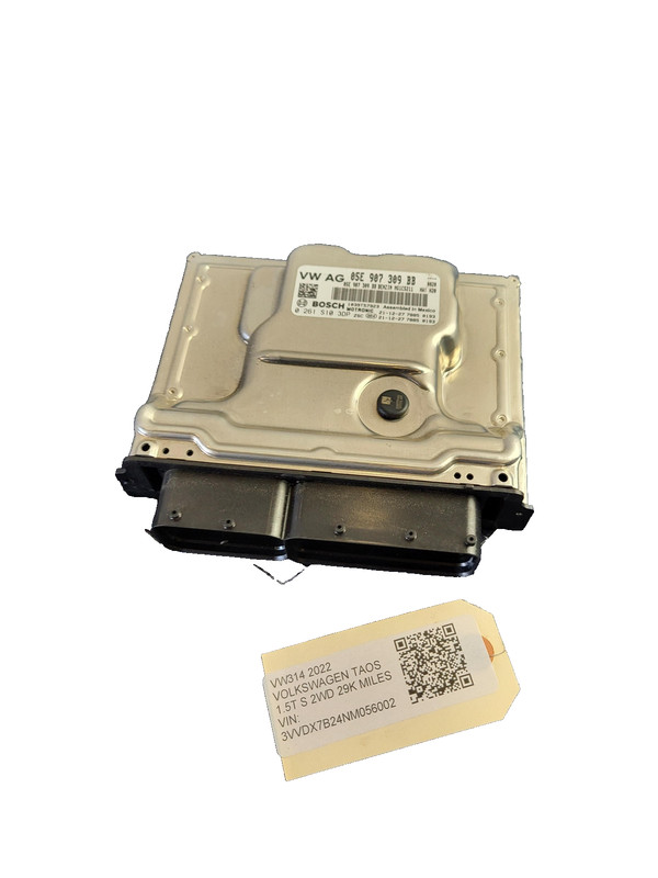 Used Oem Volkswagen ECM ECU Engine Control Module Unit 1.5L FWD for 2022 Taos