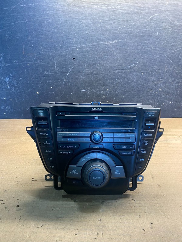 2009 2011 Acura TL AM FM CD MP3 DVD HDD Navi Radio Player Receive AA3167 DG