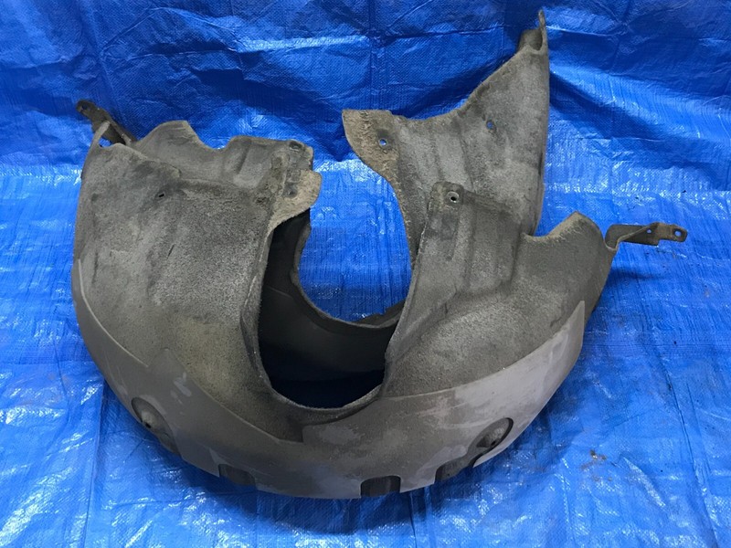 04-06 LEXUS LS430 REAR LEFT RIGHT SIDE FENDER LINER SPLASH GUARD OEM