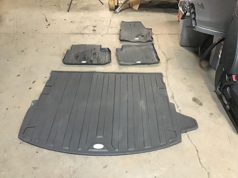 Land Rover Discovery Sport Trunk Front Rear Floor Carpet Rubber Mat Set 15-19|:O