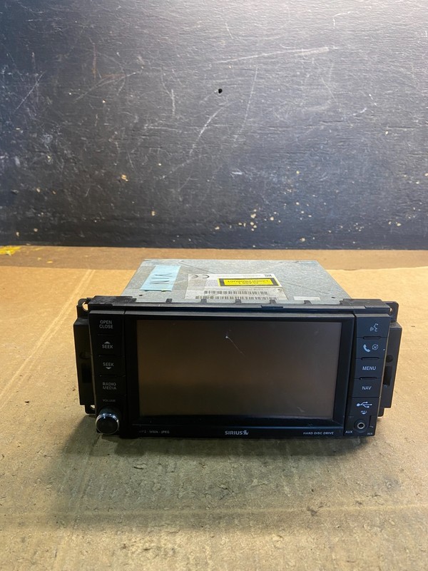 2007 2013 Jeep Dodge Chrysler Screen Display CD Player Satellite Radio Y4116 DG
