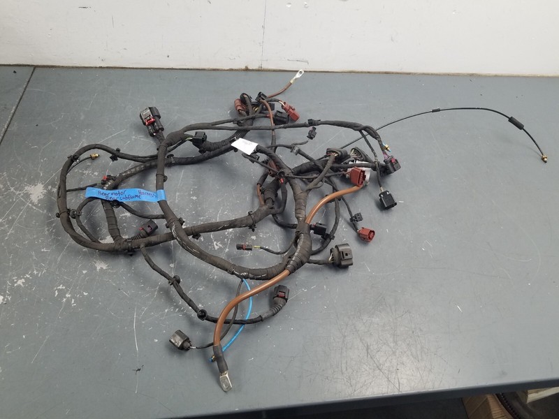 2021 Porsche Taycan Turbo S Rear Motor Sub Frame Harness #3890 VV11