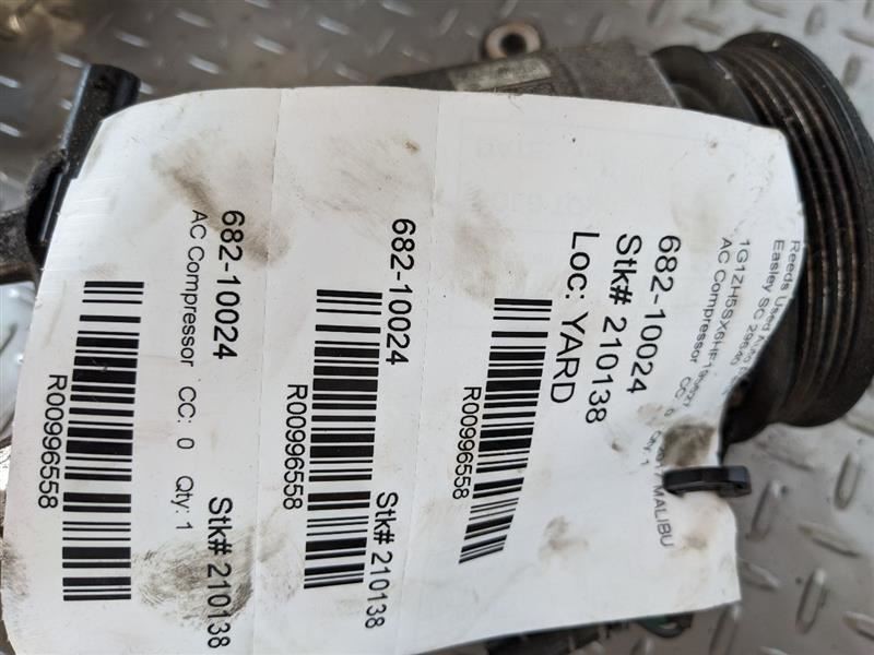 AC Compressor Fits 17-22 MALIBU 996558