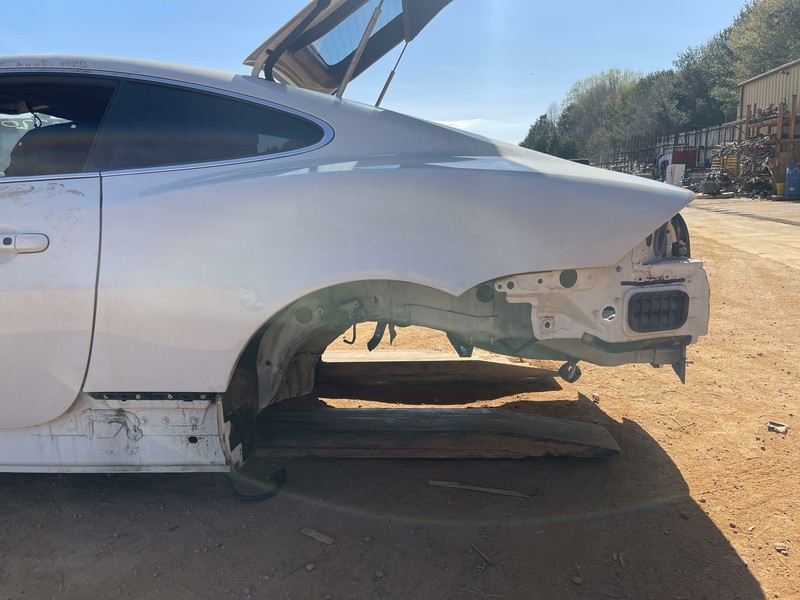 07-15 JAGUAR XK XKR REAR LEFT DRIVER SIDE QUARTER PANEL SECTION CUT