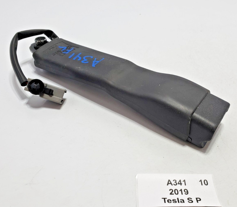 ✅ 12-20 OEM Tesla Model S X Front Left Driver Side Seat Belt Buckle Black