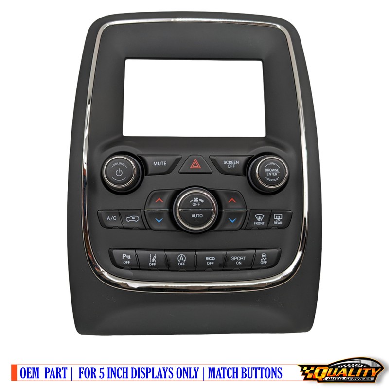 18 - 20 Dodge Durango Dash Radio Multi Media Display Screen Monitor Bezel