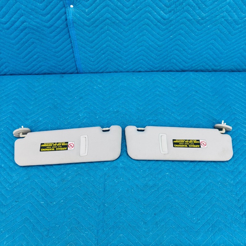 2007–2009 Lexus LS460 Sun Visor Set with Mirrors OEM 7431060080 7432060080