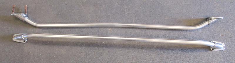 1979 Chrysler Boat Aluminum Grab Rail Hand Railing Handle Set 43"
