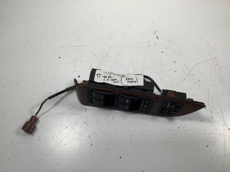 96 Acura RL Left Driver side Front door master window and mirror switch Used OEM