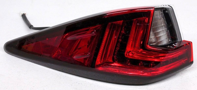 OEM Lexus RX350, RX450h Left Driver Side LED Tail Lamp 81560-0E130 (Lens Debris)