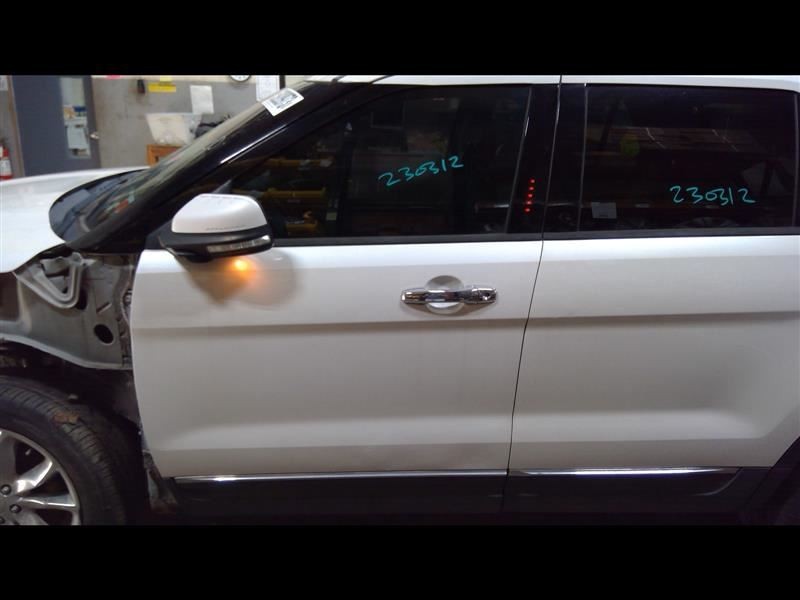 Driver Left Front Door XLT White UG Fits 11-17 EXPLORER 1167149