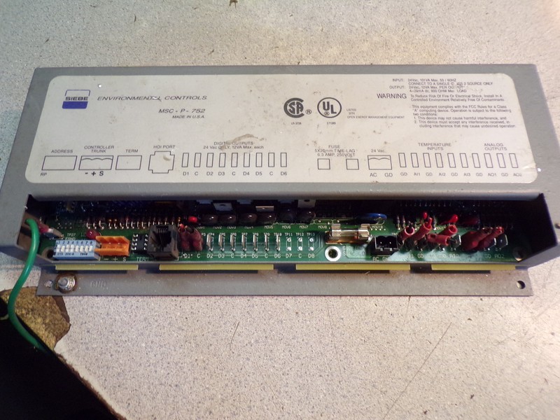 Siebe MSC-P-752 Open Energy Management Interface Controller *FREE SHIPPING*