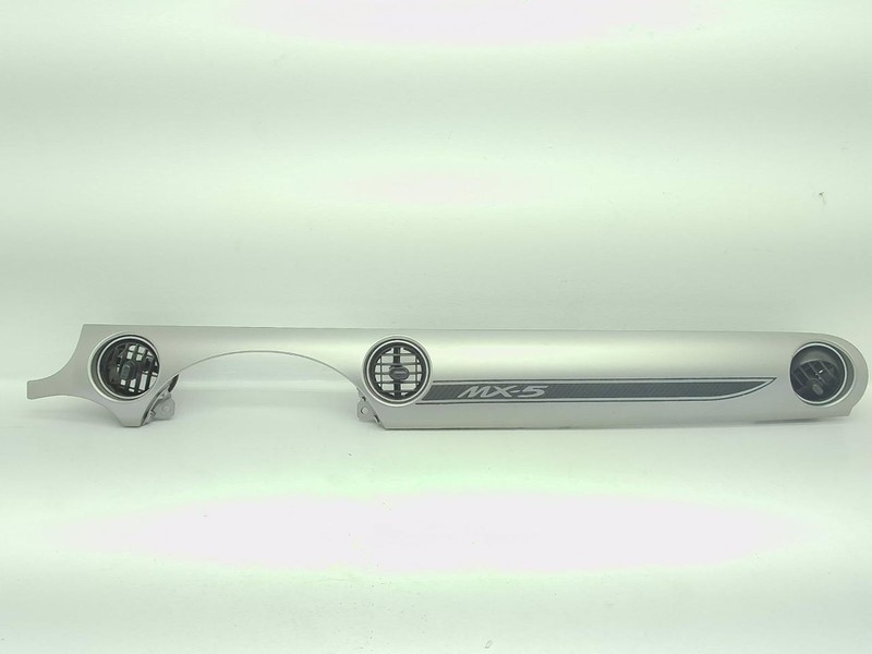 09-15 Mazda Mx-5 Miata NC Silver Passenger Right Side Dash Trim with Vents