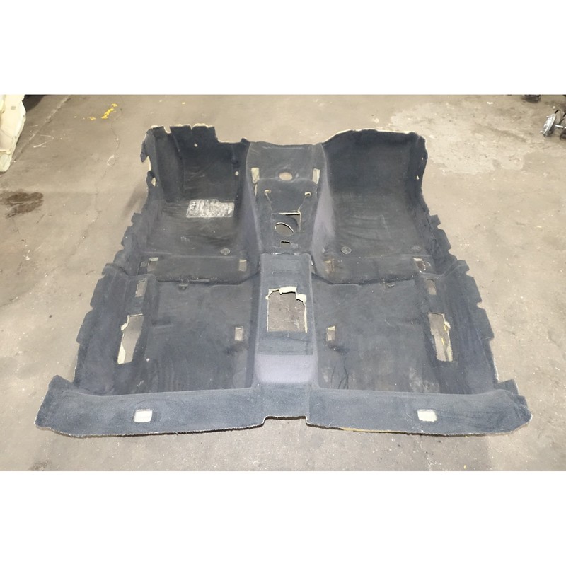 2000-2006 BMW E46 3-Series Convertible Floor Covering Carpet Set Black OEM