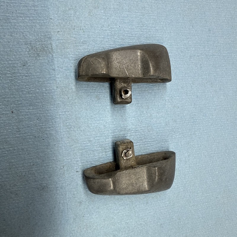 1972 - 1974 vintage snowmobile chaparral Firebird Front Bumper End Caps Trim