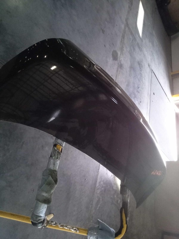 2011 Nissan Versa Deck Lid Trunk Lid Black OEM Used Dents 153K Miles