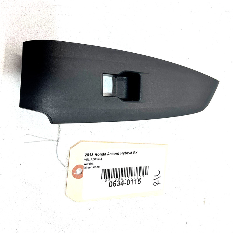 REAR DRIVER SIDE DOOR WINDOW SWITCH BEZEL PANEL TRIM OEM 2018-2020 HONDA ACCORD