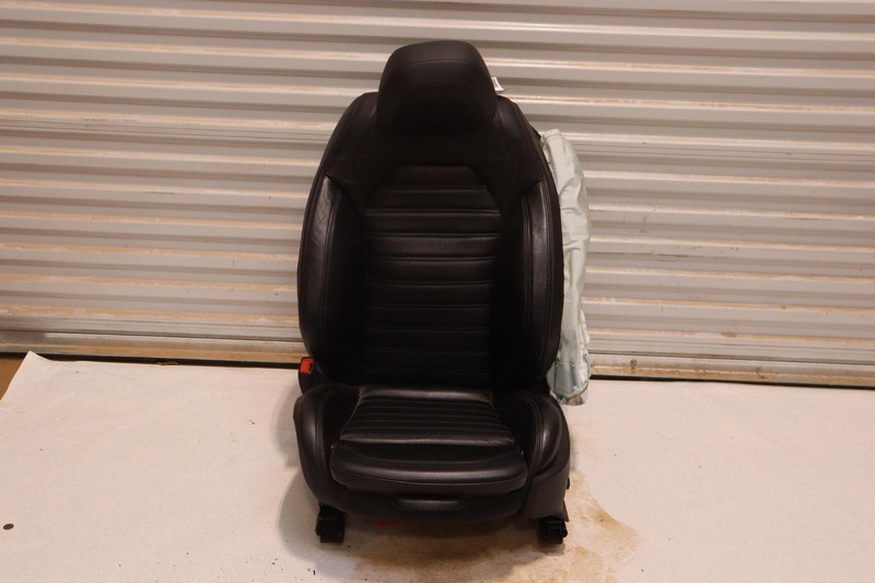 2018-2024 ALFA ROMEO STELVIO FRONT LEFT DRIVER SIDE SEAT LEATHER BLACK OEM