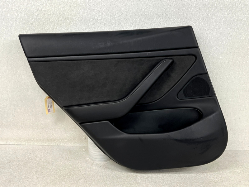 ⭐2017-2022 TESLA MODEL 3 REAR LEFT SIDE INTERIOR DOOR TRIM PANEL OEM LOT2698
