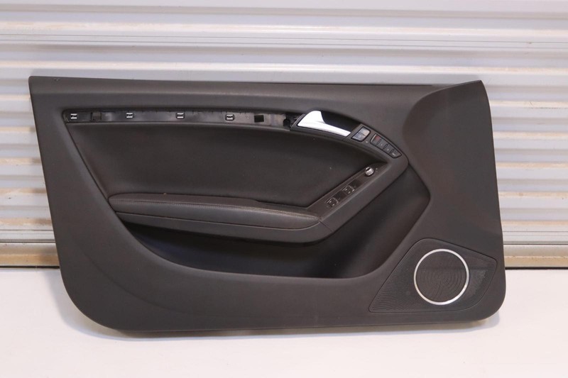 2010-2017 AUDI S5 FRONT LEFT DRIVER SIDE DOOR PANEL TRIM COVER BLACK OEM