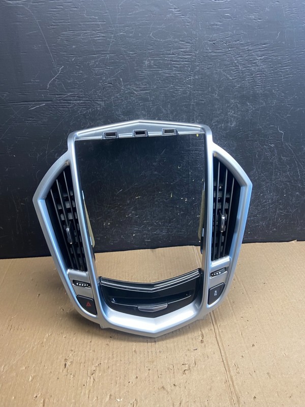 2013-2016 Cadillac SRX A/C Heater Radio Climate Control Panel Bezel OE ae3973 DG