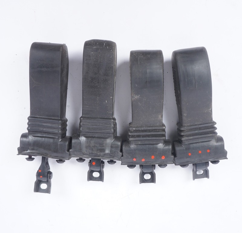 2012-2018 AUDI A7 FRONT REAR LEFT RIGHT SIDE DOOR CHECK STRAP STOP STOPPER SET