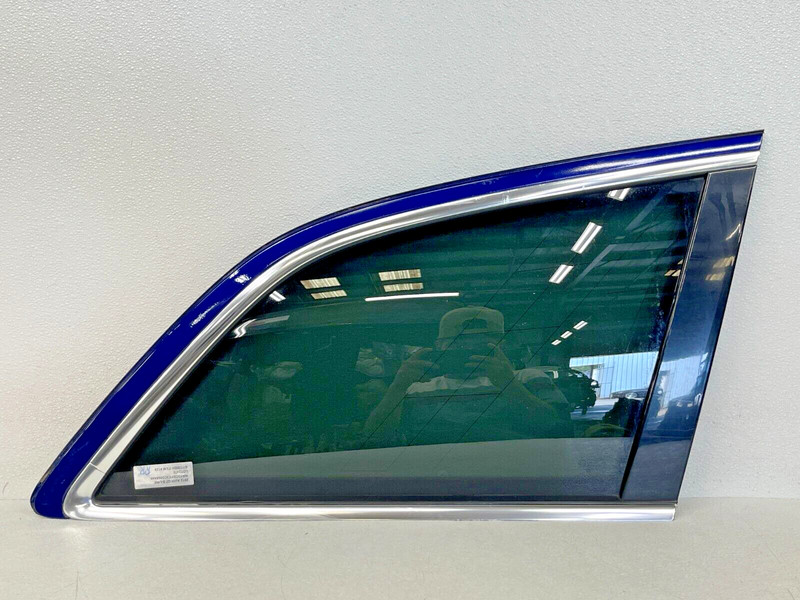⭐2007-2015 AUDI Q7 REAR RIGHT PASS SIDE QUARTER PANEL WINDOW GLASS OEM LOT2478