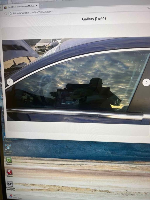 Front Door Glass/window MERCEDES CLS Left 06 07 08 09 10 11