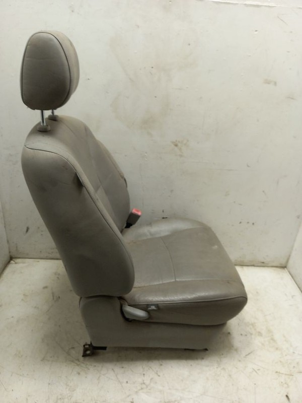 04-07 TOYOTA HIGHLANDER FRONT PASSENGER RIGHT BUCKET SEAT LEATHER GRY-FA13