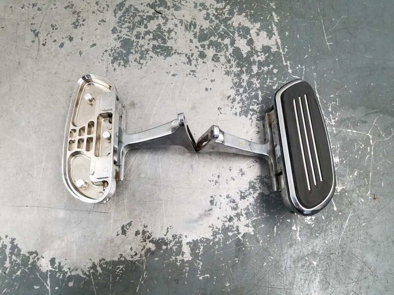 2012 13 Harley Davidson CVO Street Glide Chrome Passenger Floor Boards #4332 P3