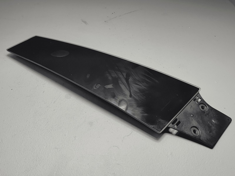 2016-2021 TESLA MODEL S FRONT RIGHT PASSENGER SIDE B PILLAR TRIM MOLDING OEM