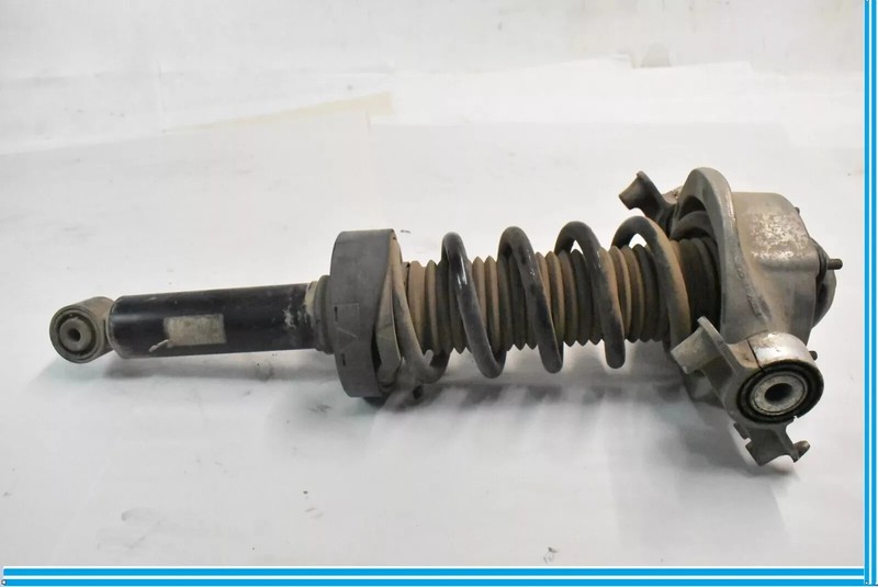 11-18 Porsche Cayenne 958 Rear Left Shock Strut Spring Absorber 7P0512302 OEM
