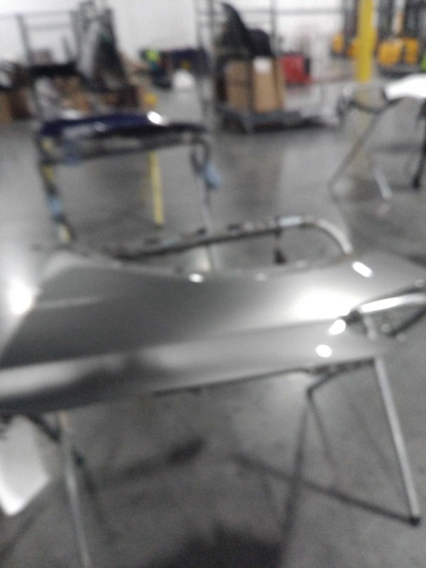 2018 Hyundai Santa Fe Front Left Fender Grey 59276 Used OEM Part 67K Miles